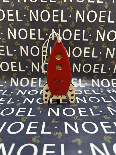 Rocket Ornament